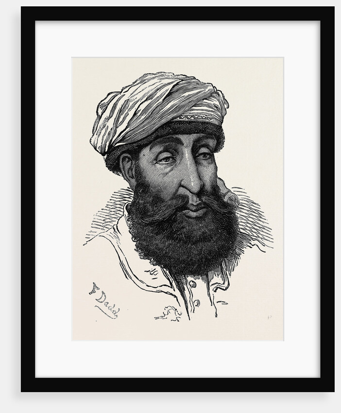 The Afghan War: Sayid Mahmoud Badshah of Kunar 1879 by Anonymous