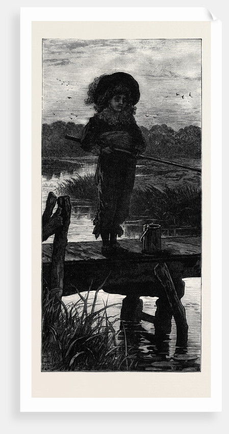 Patience on a Monument. From the Exhibition at the Dudley Gallery 1879 by Anonymous