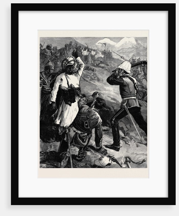 The Afghan War: An Incident in the Battle of Futtehad April 2 1879 by Anonymous