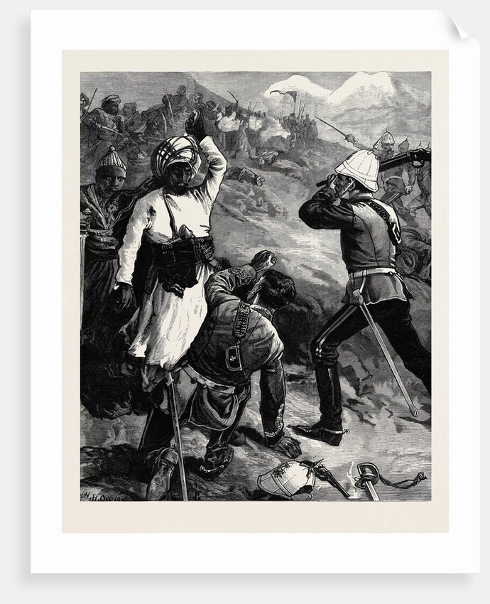 The Afghan War: An Incident in the Battle of Futtehad April 2 1879 by Anonymous