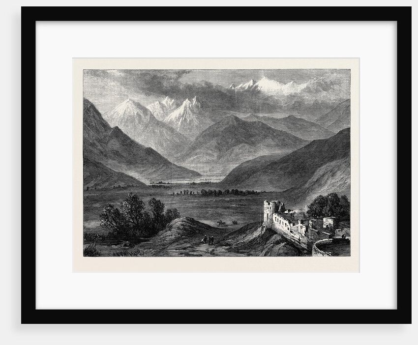 The Afghan War: Noah's Valley Kunar River 1879 by Anonymous