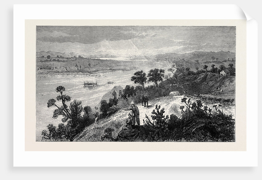 The Zulu War: Mouth of the River Tugela from Fort Pearson 1879 by Anonymous