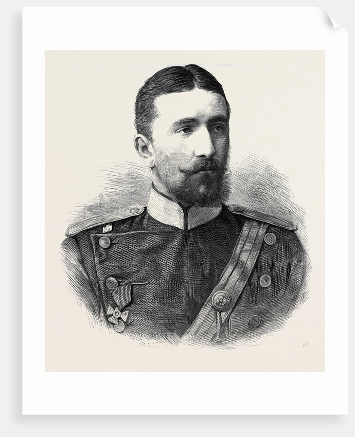 Prince Alexander Battenberg G.C.B. Prince Elect of Bulgaria 1879 by Anonymous