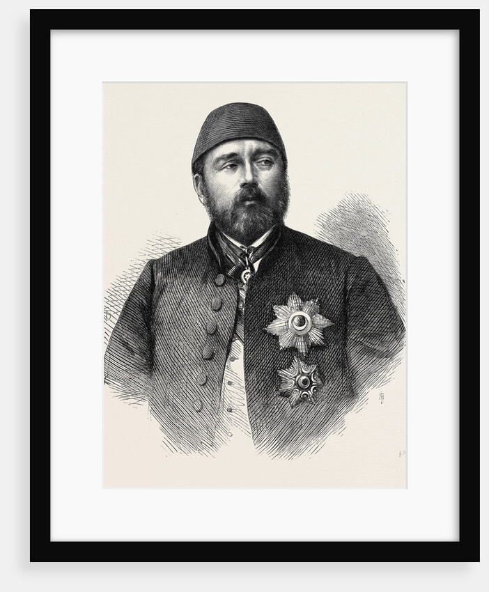 Ismail Pacha G.C.B. Viceroy of Egypt 1867 by Anonymous