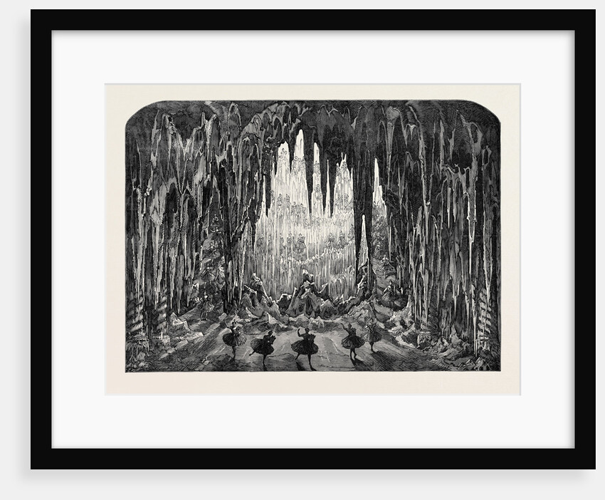 The Caverns of Ice at the Alhambra Leicester Square London UK 1867 by Anonymous