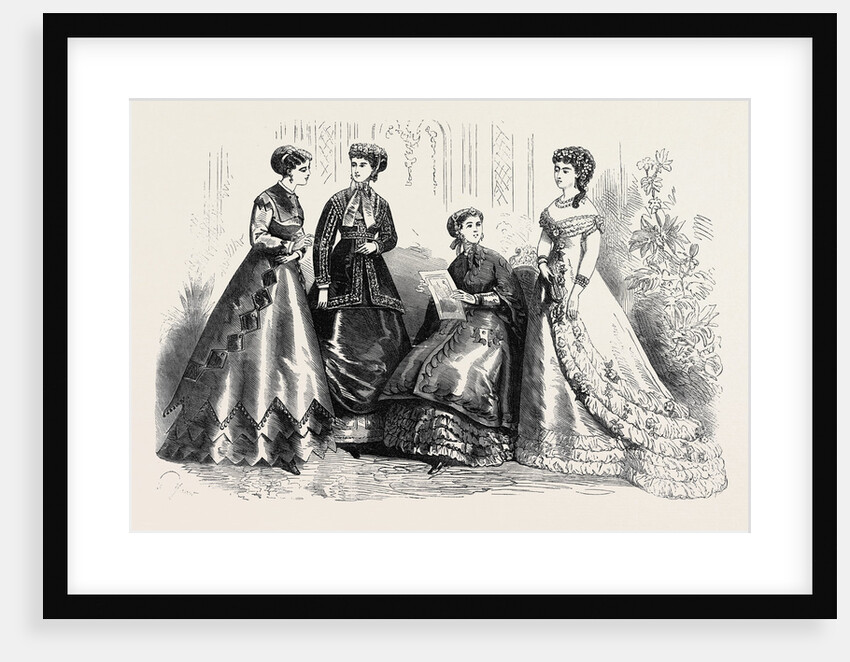 Paris Fashions for August France 1867 by Anonymous