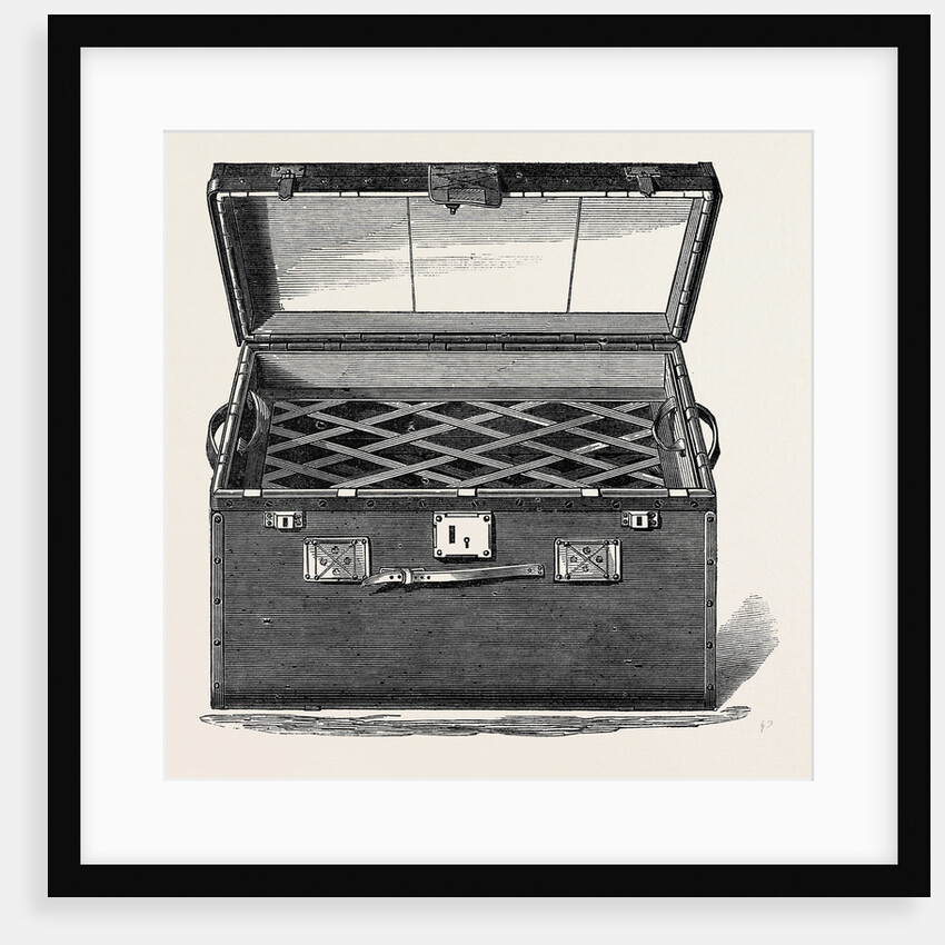Wilks's Airtight Portmanteau Open 1867 by Anonymous