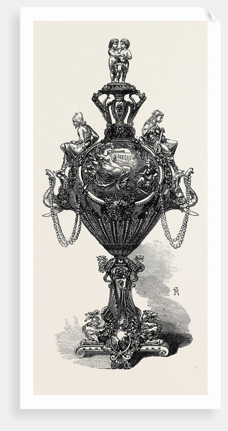 Centrepiece of a Service of Plate for a Bombay Merchant, 1867 by Anonymous