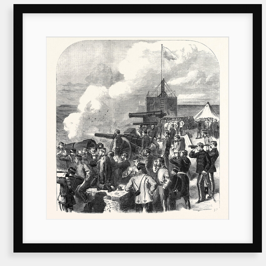 The National Artillery Association at Shoeburyness: Shooting for the Queen's Prize 1867 by Anonymous