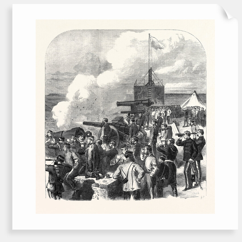 The National Artillery Association at Shoeburyness: Shooting for the Queen's Prize 1867 by Anonymous