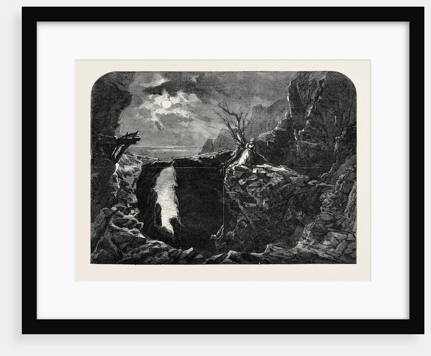Scene from Nobody's Child at the Surrey Theatre UK 1867 by Anonymous
