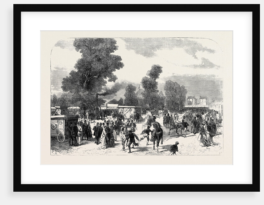 Agricultural Show at Cheltenham UK 1867 by Anonymous