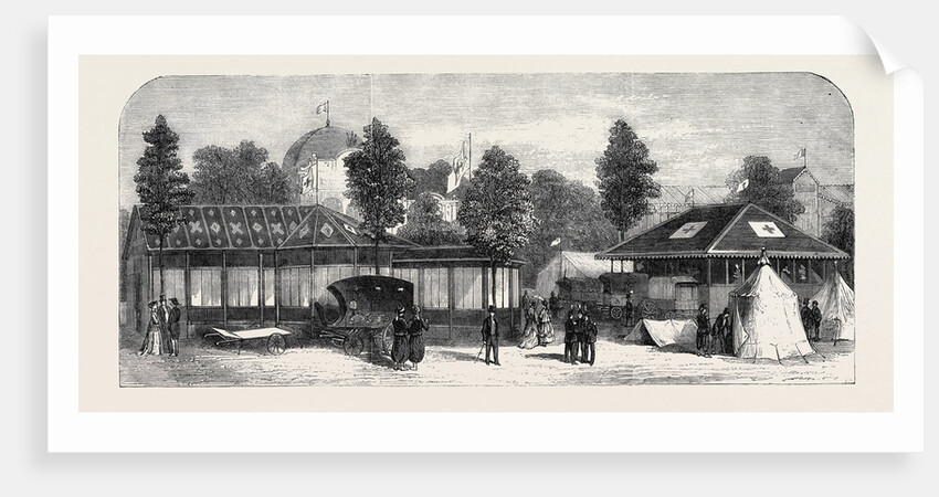 The Paris International Exhibition: International Exhibition of the Societies for Affording Relief to Wounded Soldiers France 1867 by Anonymous