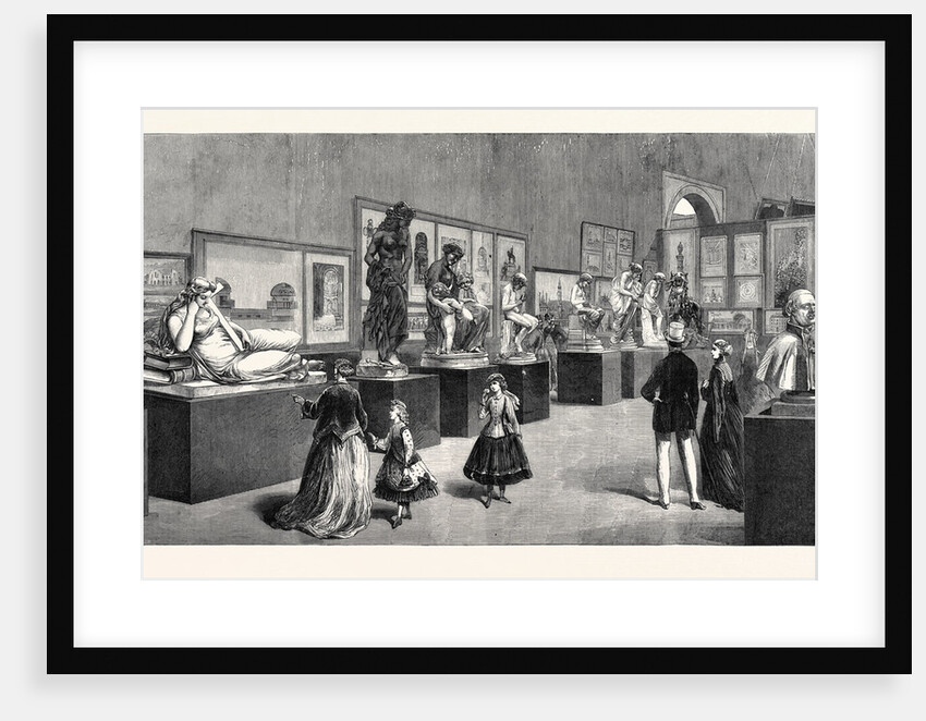 French Sculpture in the Paris International Exhibition France 1867 by Anonymous
