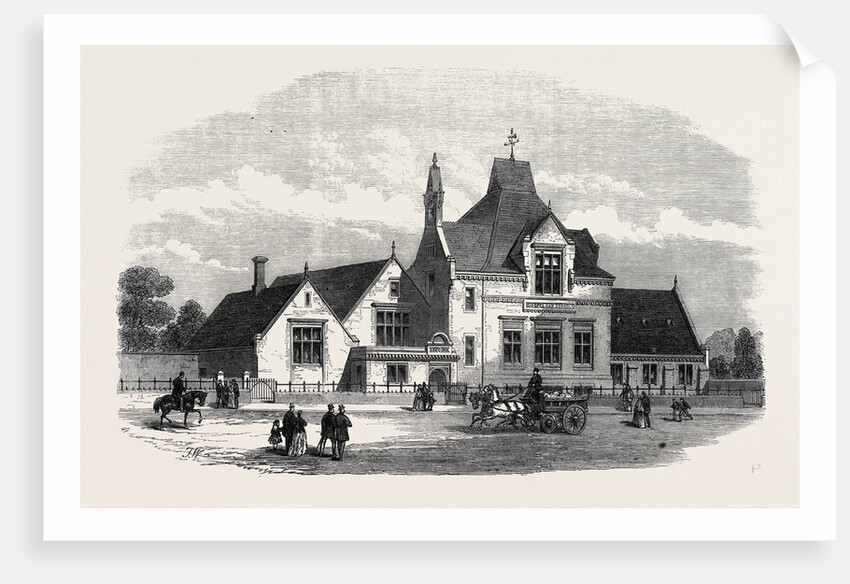 The Gospel-Oak Schools Kentish Town London UK 1867 by Anonymous