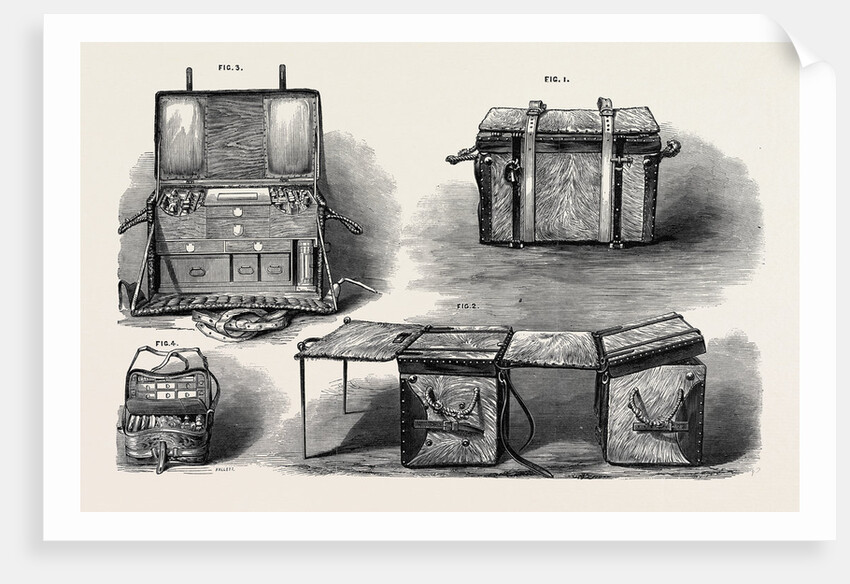 The Paris International Exhibition: British Medicine Panniers by Anonymous