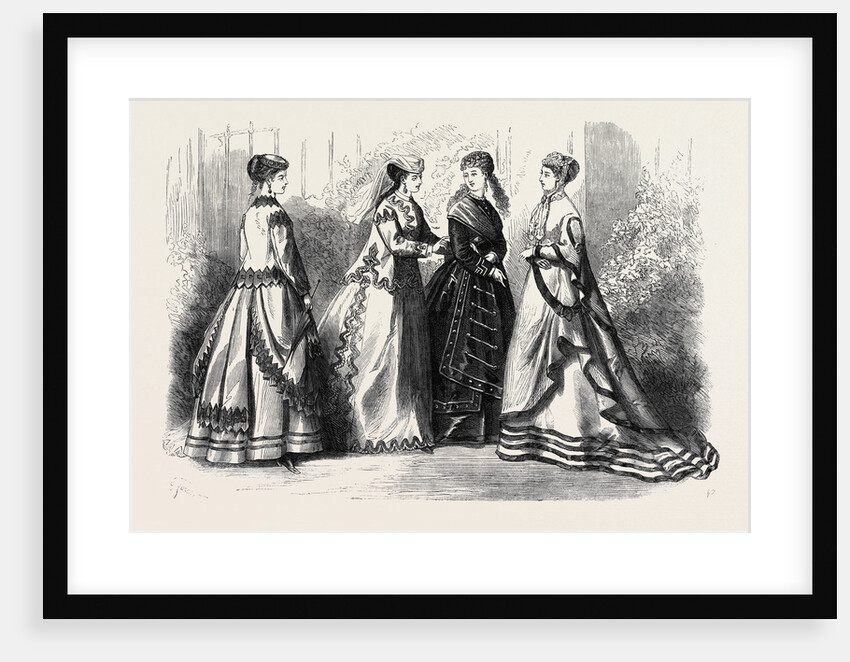 Paris Fashions for September France 1867 by Anonymous
