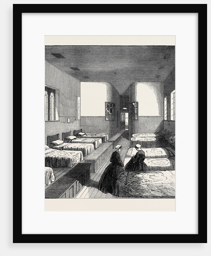 The Broadmoor Criminal Lunatic Asylum: Female Dormitory UK 1867 by Anonymous