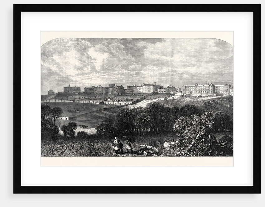 Asylum for Criminal Lunatics Broadmoor Sandhurst Berkshire UK 1867 by Anonymous