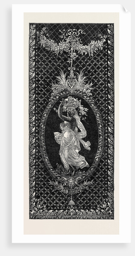 The Paris International Exhibition: French Embroidered Muslin France 1867 by Anonymous