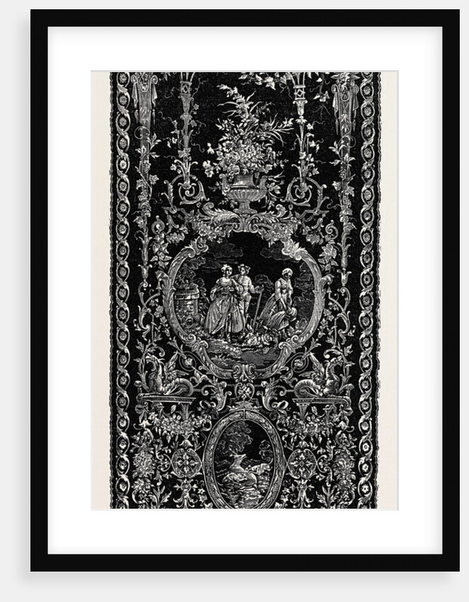 The Paris International Exhibition: French Embroidered Muslin France 1867 by Anonymous