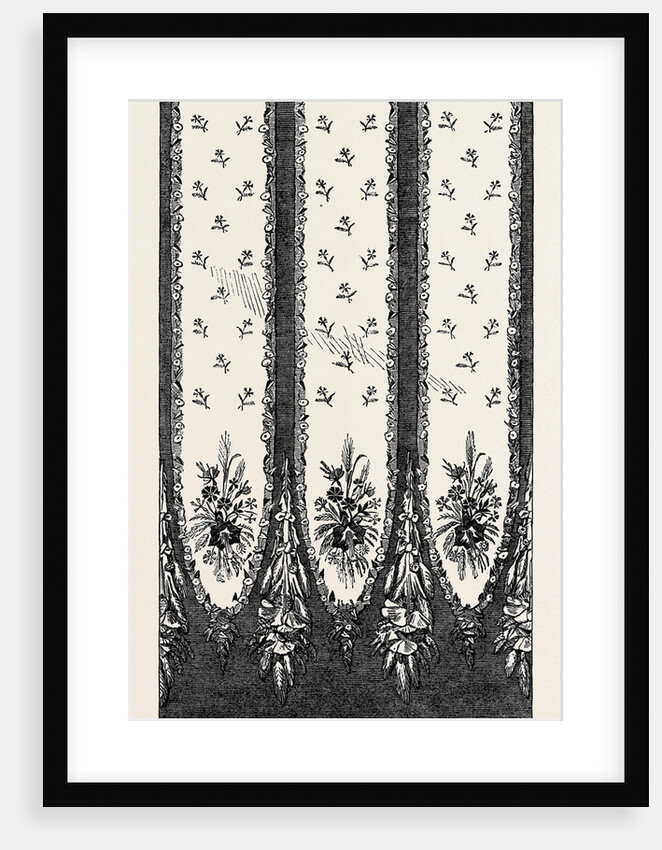 The Paris International Exhibition: Portion of a Silk Dress, France 1867 by Anonymous