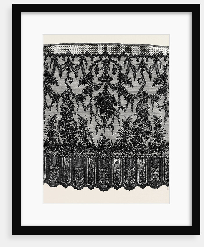 The Paris International Exhibition: Rove Dentelle Noire De Bayeux France 1867 by Anonymous