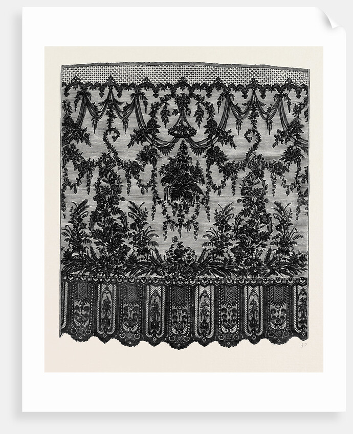 The Paris International Exhibition: Rove Dentelle Noire De Bayeux France 1867 by Anonymous