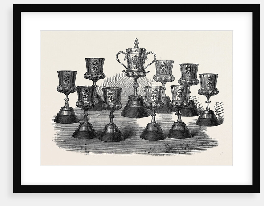 The Queen's Prize of the National Artillery Association Shoeburyenss 1867 by Anonymous