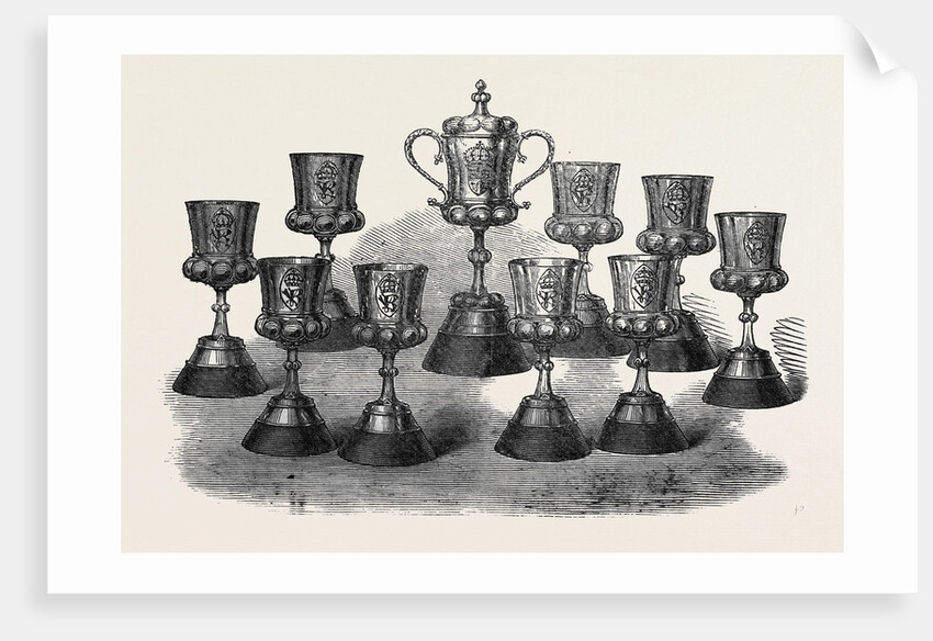 The Queen's Prize of the National Artillery Association Shoeburyenss 1867 by Anonymous