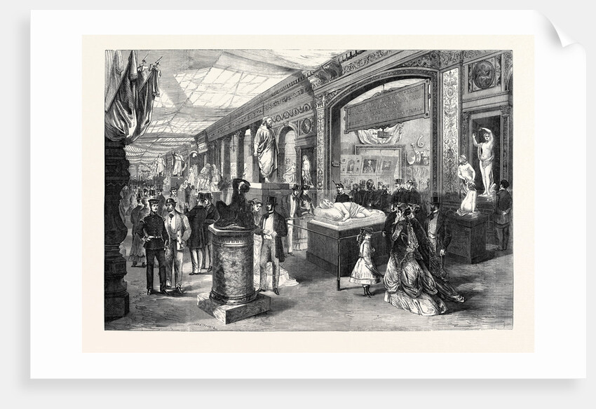 La Rue De Russie in the Paris Exhibition France 1867 by Anonymous