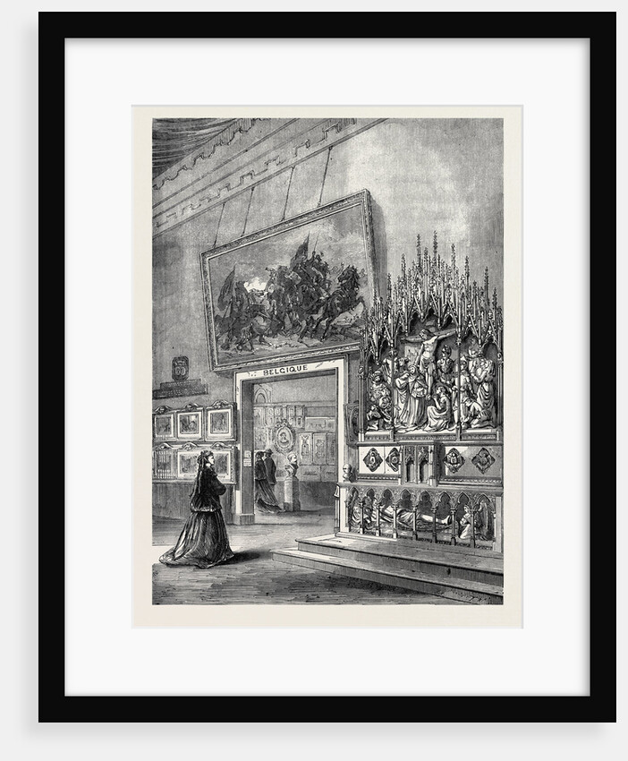 The Paris International Exhibition: Exhibition of Fine Arts in the Belgian Section France 1867 by Anonymous