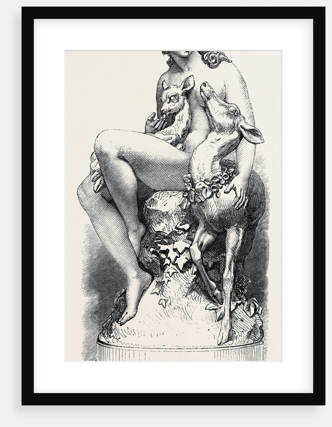 A Wood Nymph, Presented Tothe Members of the Art-Union of London UK 1867 by Anonymous