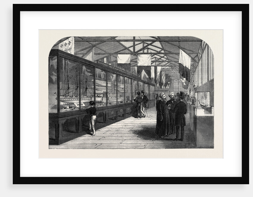 The Paris International Exhibition: The British Marine Department France 1867 by Anonymous