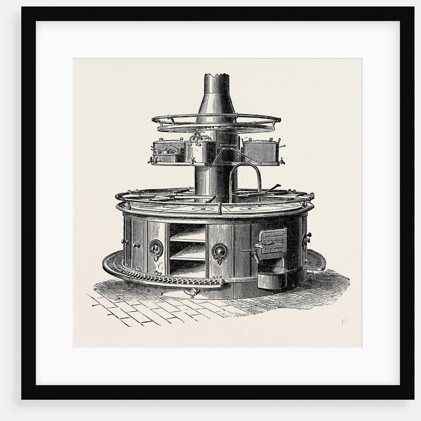 The Paris International Exhibition: Ship's Patent Fire-Hearth, London 1867 by Anonymous