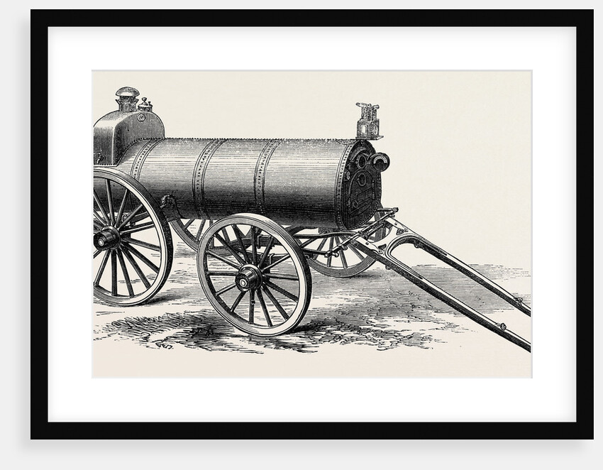 The Paris International Exhibition: Perkins's Military Portable Steam Oven Heated by Internal Hot Water Tubes by Anonymous