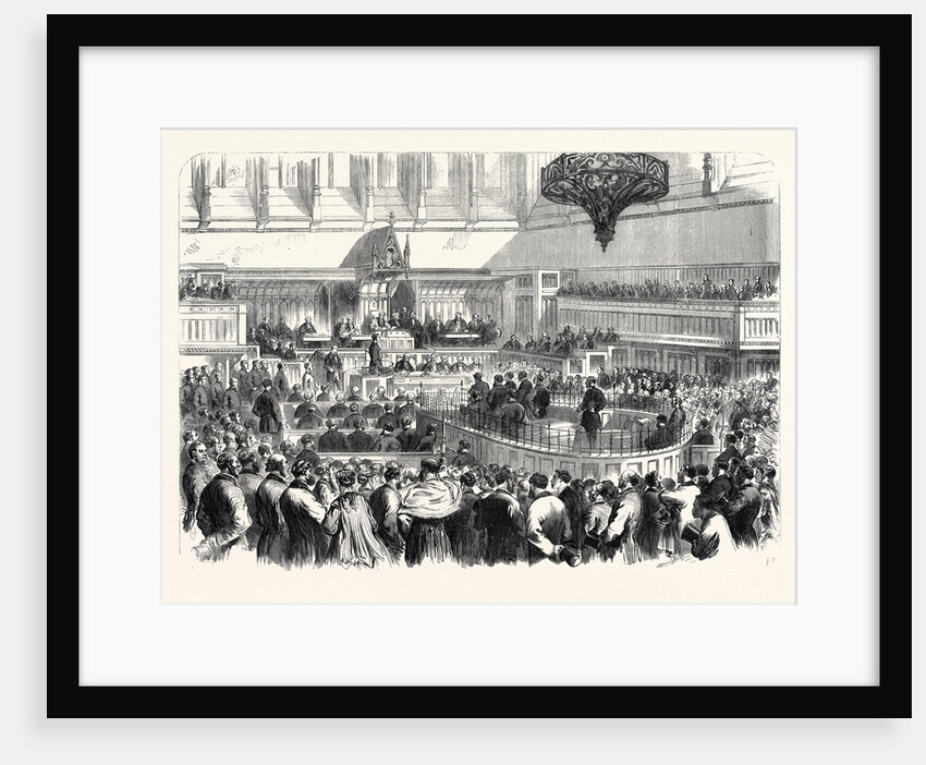 Trial of the Fenians at Manchester: The Special Commission in the Assize Courthouse UK 1867 by Anonymous