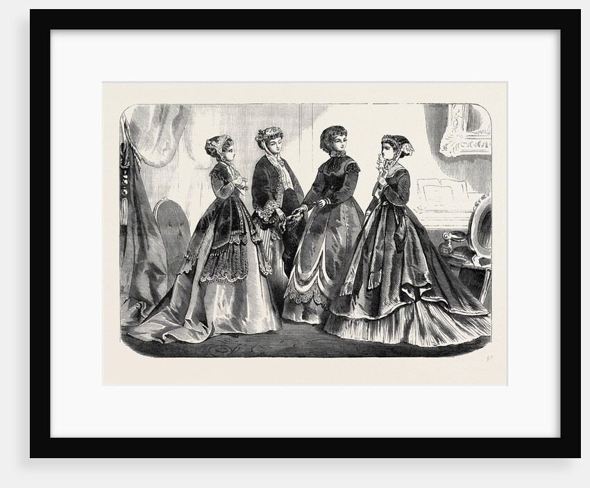 Paris Fashions for November France 1867 by Anonymous