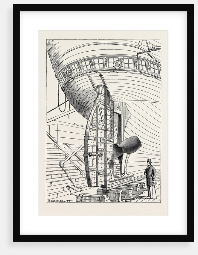 The Paris International Exhibition: Lumley's Patent Rudder France 1867 by Anonymous