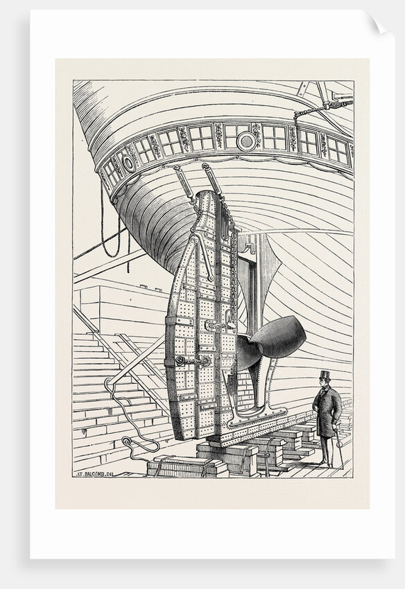 The Paris International Exhibition: Lumley's Patent Rudder France 1867 by Anonymous