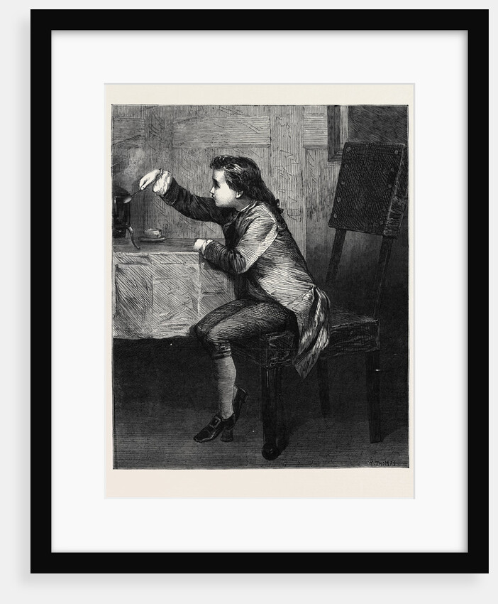 James Watt's First Idea of Steam, in the Winter Exhibition at the French Gallery 1867 by Anonymous