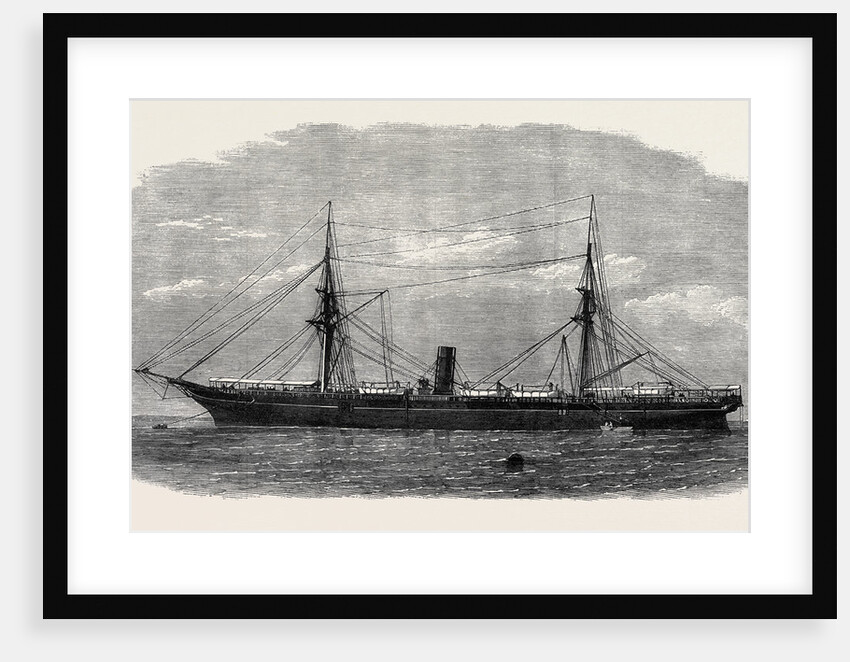 The Rhone One of the Vessels Lost in the Late Hurricane in the West Indies 1867 by Anonymous