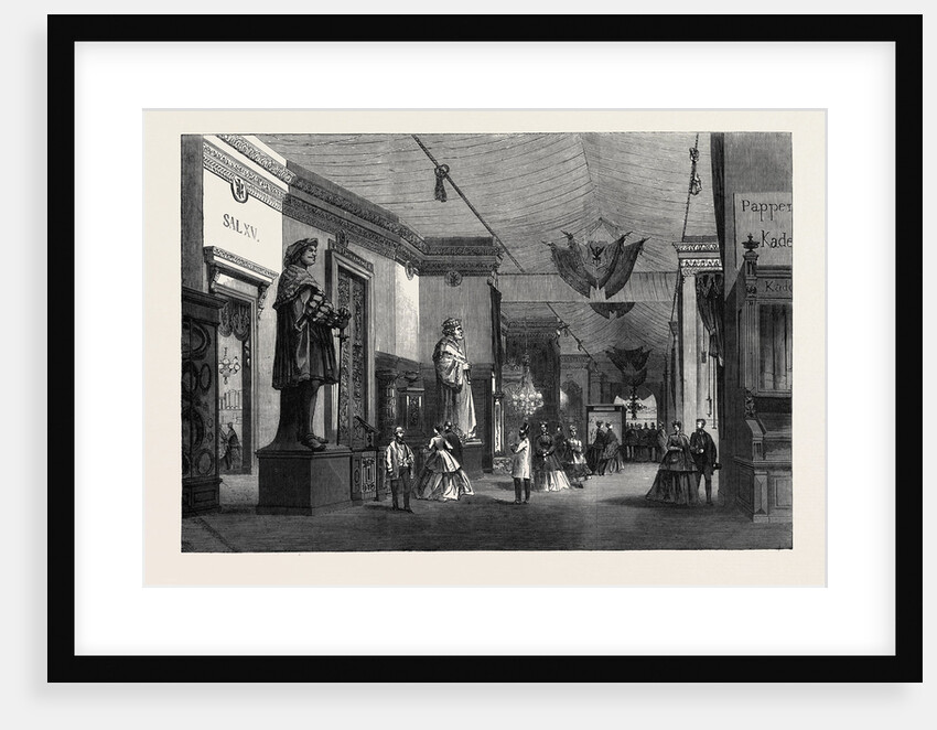 The Paris International Exhibition: La Rue De Prusse France 1867 by Anonymous