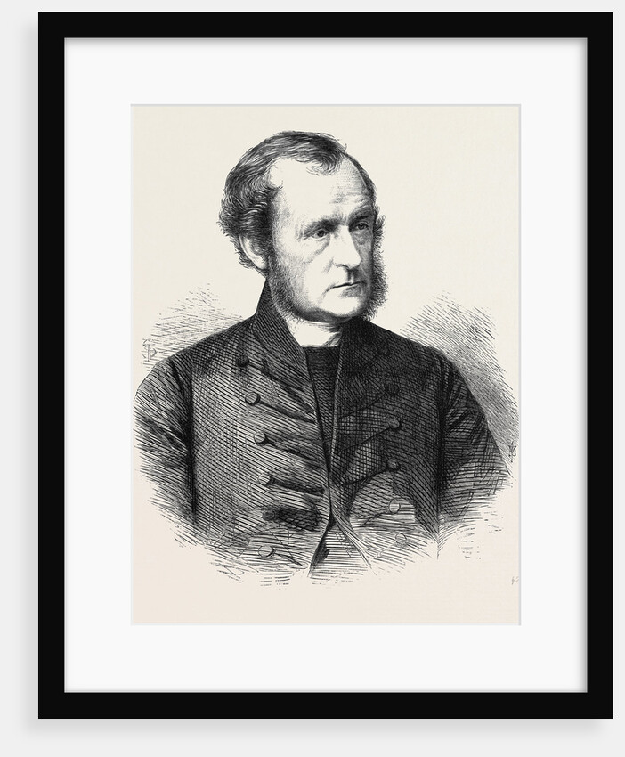 The Right Rev. G.A. Selwyn D.D. The New Bishop of Lichfield UK 1867 by Anonymous