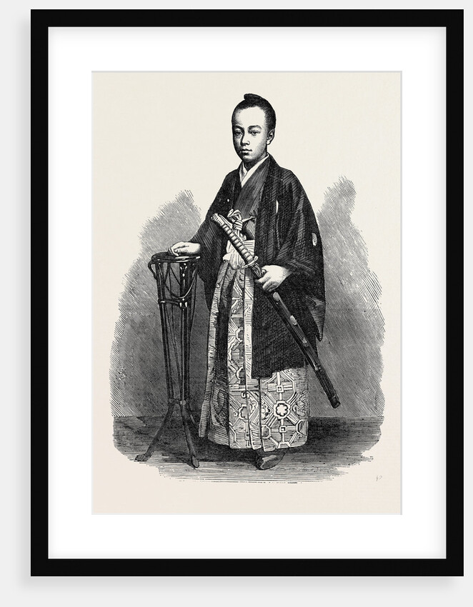 Prince Tokugawa Minbutaiho Brother of the Tycoon of Japan 1867 by Anonymous
