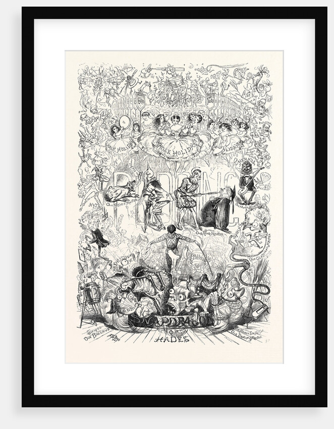 The Schoolboy's Notion of What a Christmas Pantomime Ought to Be 1867 by Anonymous