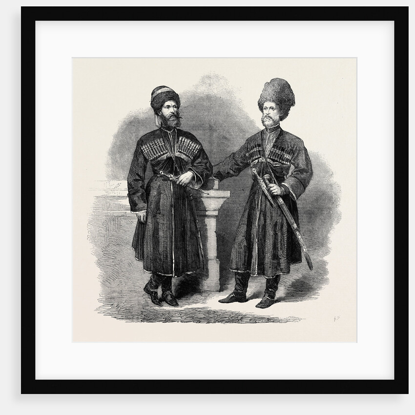 The Circassian Envoys to England Hadji Hassan Effendi Constan Okhoo Ismael Effendi 1862 by Anonymous