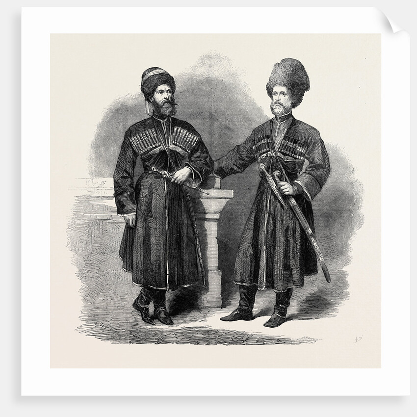 The Circassian Envoys to England Hadji Hassan Effendi Constan Okhoo Ismael Effendi 1862 by Anonymous