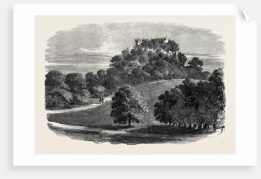 The Queen's Visit to Germany: Kallenberg Near Cobourg the Duke's Hunting Chateau 1862 by Anonymous