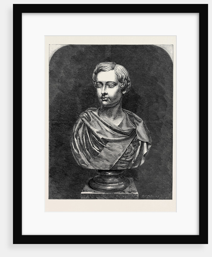 Marble Bust of His Royal Highness the Prince of Wales, the International Exhibition 1862 by Anonymous